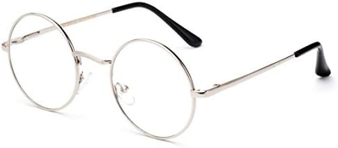 Качествени Унисекс Ретро Кръгли Очила За четене С Пружинным тръба на шарнирна Връзка В Рамка От Неръждаема Стомана, Метални Кръгли
