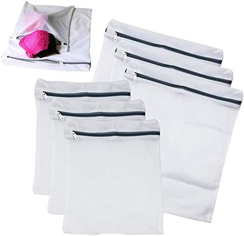 DBYLXMN Pack Сутиен Сетчатое Бельо сокс Чанта за дрехи, Чорапи За Пране 6 Окото за Дрехи за Пране, Почистване и Организаторите Сгъваеми