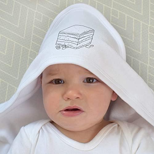 Бебешка хавлиена кърпа с качулка Azeeda Тирамису (HT00020901)