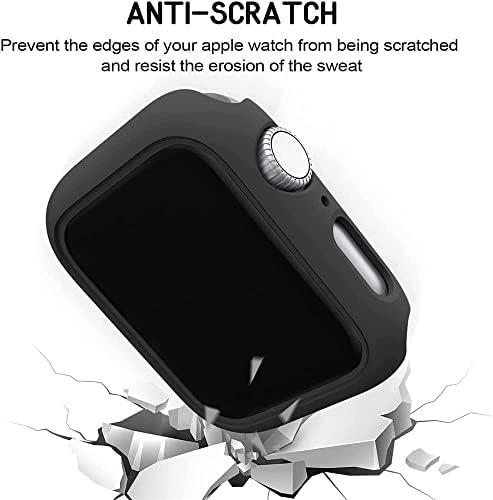 Калъф, съвместим за Apple Watch 45 мм 41 мм 44 мм 40 мм 42 мм, 38 мм, Твърд Рамка за PC, Защитен калъф за броня със защита от Надраскване,