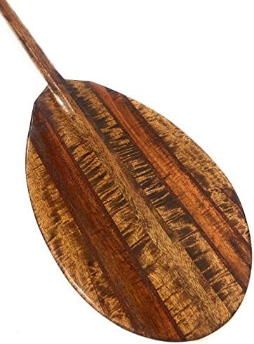 Луксозно гребло Tikimaster Koa с инкрустация от 50-инчов декоративен гребла, произведено в Оаху | koa4405