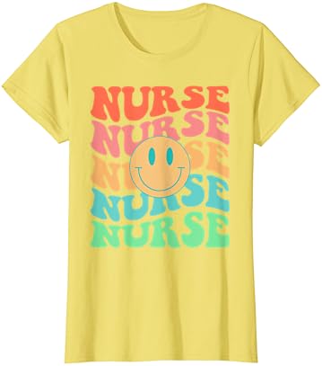 Ретро медицинска Сестра Цветна Тениска медицинска сестра Life на Ден на медицинските Сестри