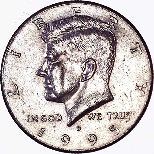 1995 D Кенеди Полдоллара 50 цента е Много Добре