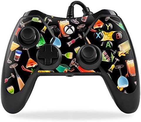 Кожата MightySkins, съвместим с контролера PowerA Xbox One Elite – меню с коктейли терапия | Защитен, здрав и уникален винил калъф