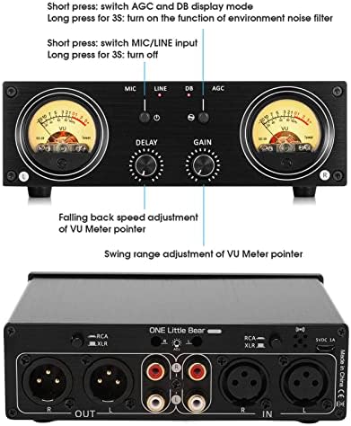 Аудио Конвертор Asixxsix, Преминете Стереозвука RCA Switch XLR, Ръчен Превключвател за Избор на Балансиран звук с микрофонным звукоснимателем,