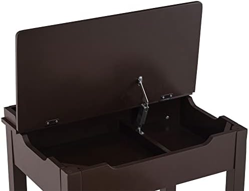 N /A Работна маса и стол 59 x 40,5 X 59 см, 2 комплекта чекмеджета, 1 Маса, 1 стол в кафяво (цветът на: A)