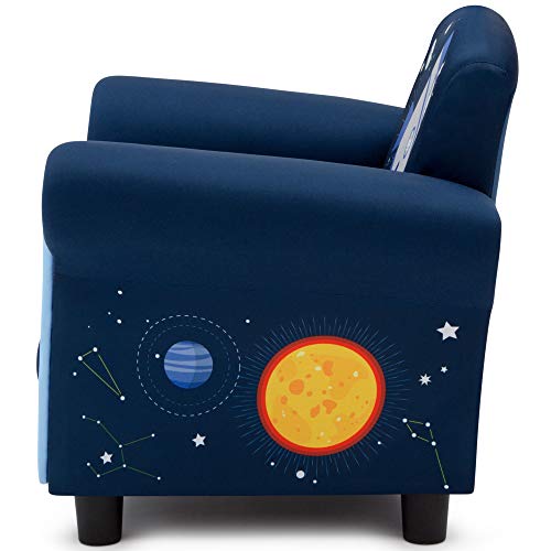 Детско меко кресло Delta Children Space Adventures, синьо